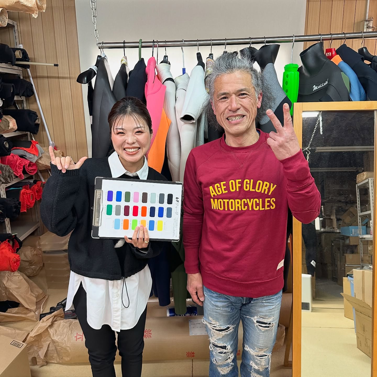 本日もたくさんのオーダーいただき